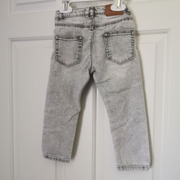 2/$20 Zara Baby boy distressed jeans size 18-24 m - Picture 3 of 5